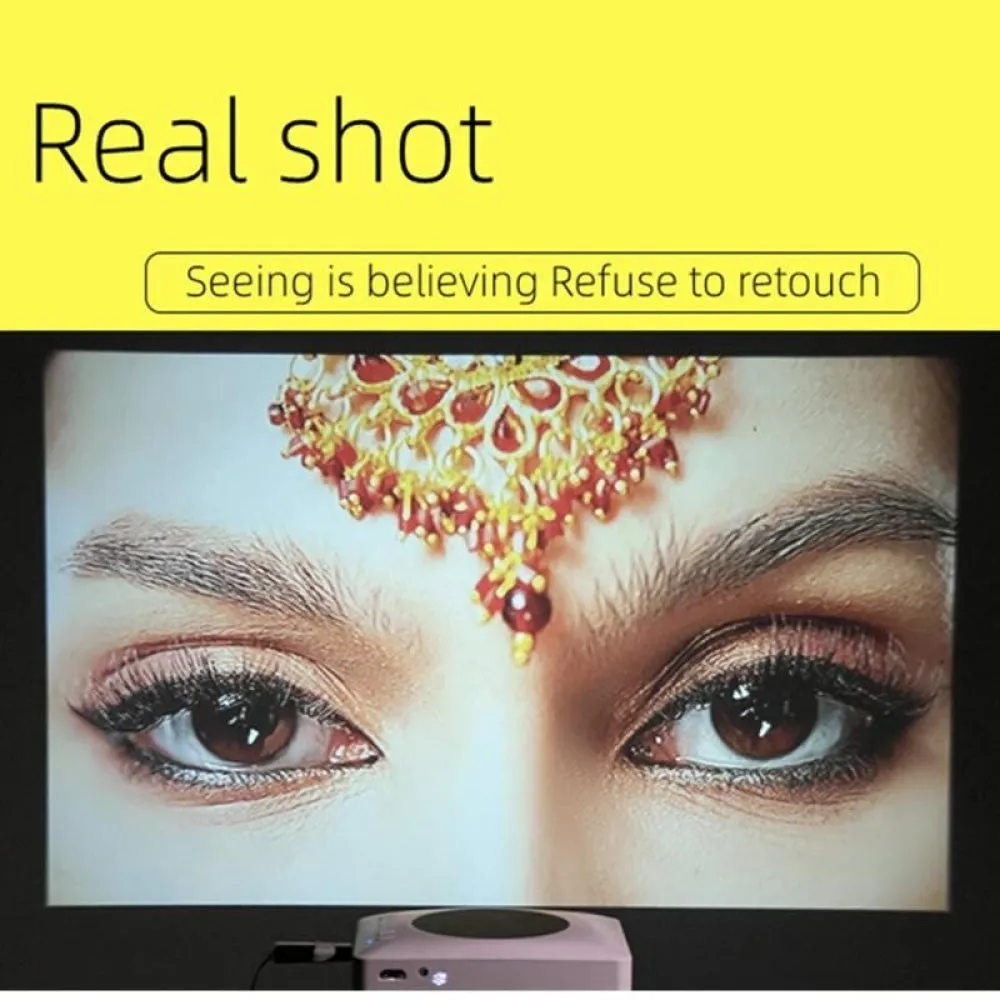 1080P Mini WiFi Projector | Wireless Screen Mirroring