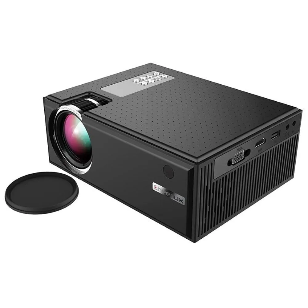 1800 Lumens HD WiFi Smart Projector | HDMI / USB / VGA / AV | White