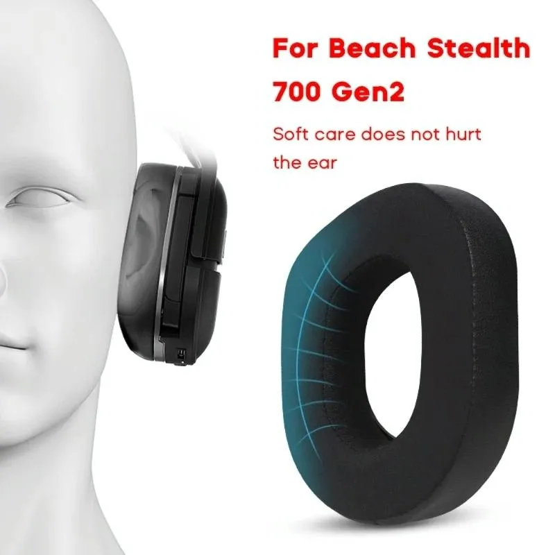 2-pack Comfortable Headset Covers for Turtle Beach Stealth 700 Gen2