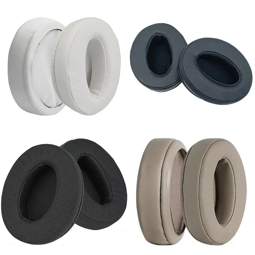 2-pack Replacement Sponge Earmuffs for Sennheiser Hd4.50btnc Wireless Headset - Black Mesh