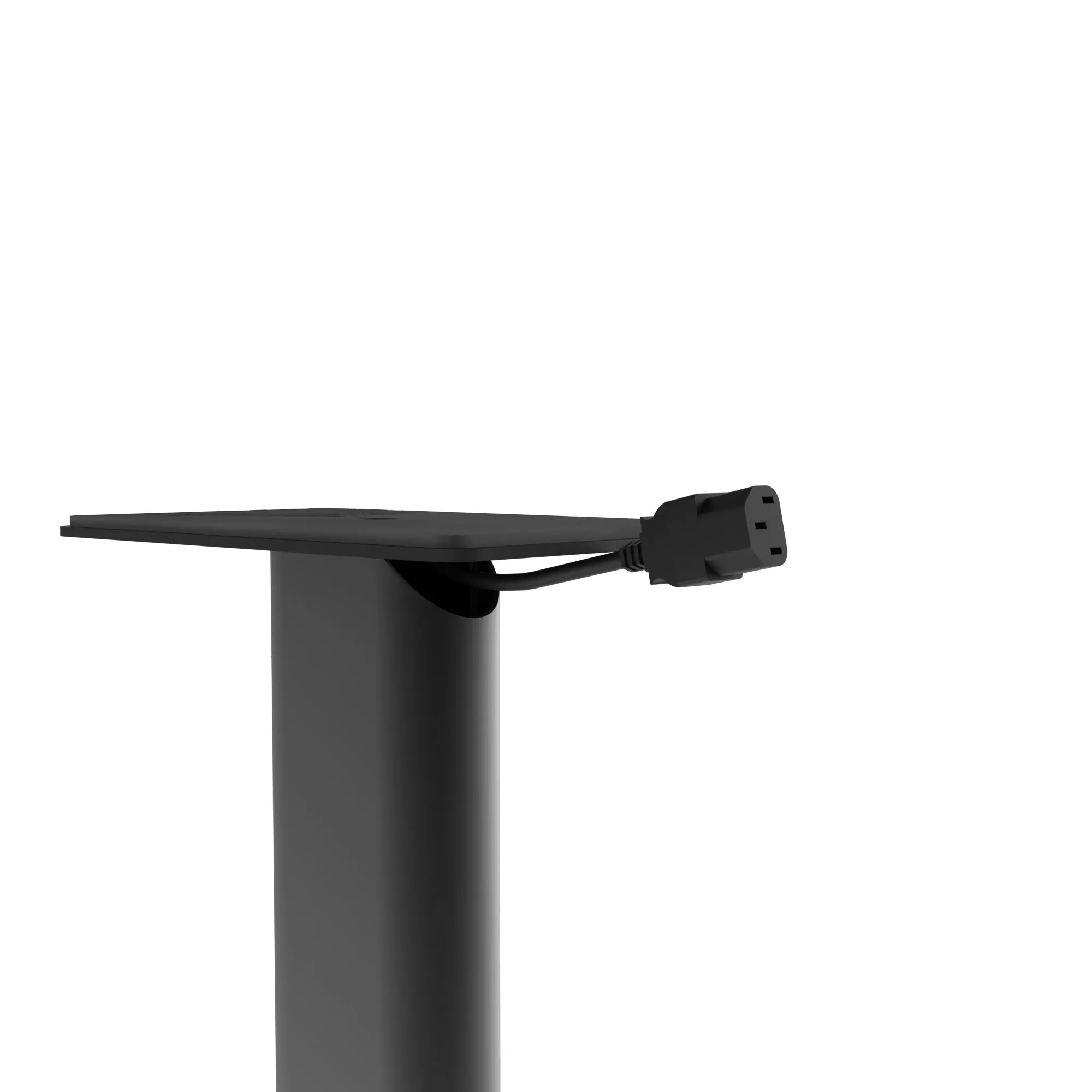 32" Tall Bookshelf Speaker Floor Stands - Pair | Black