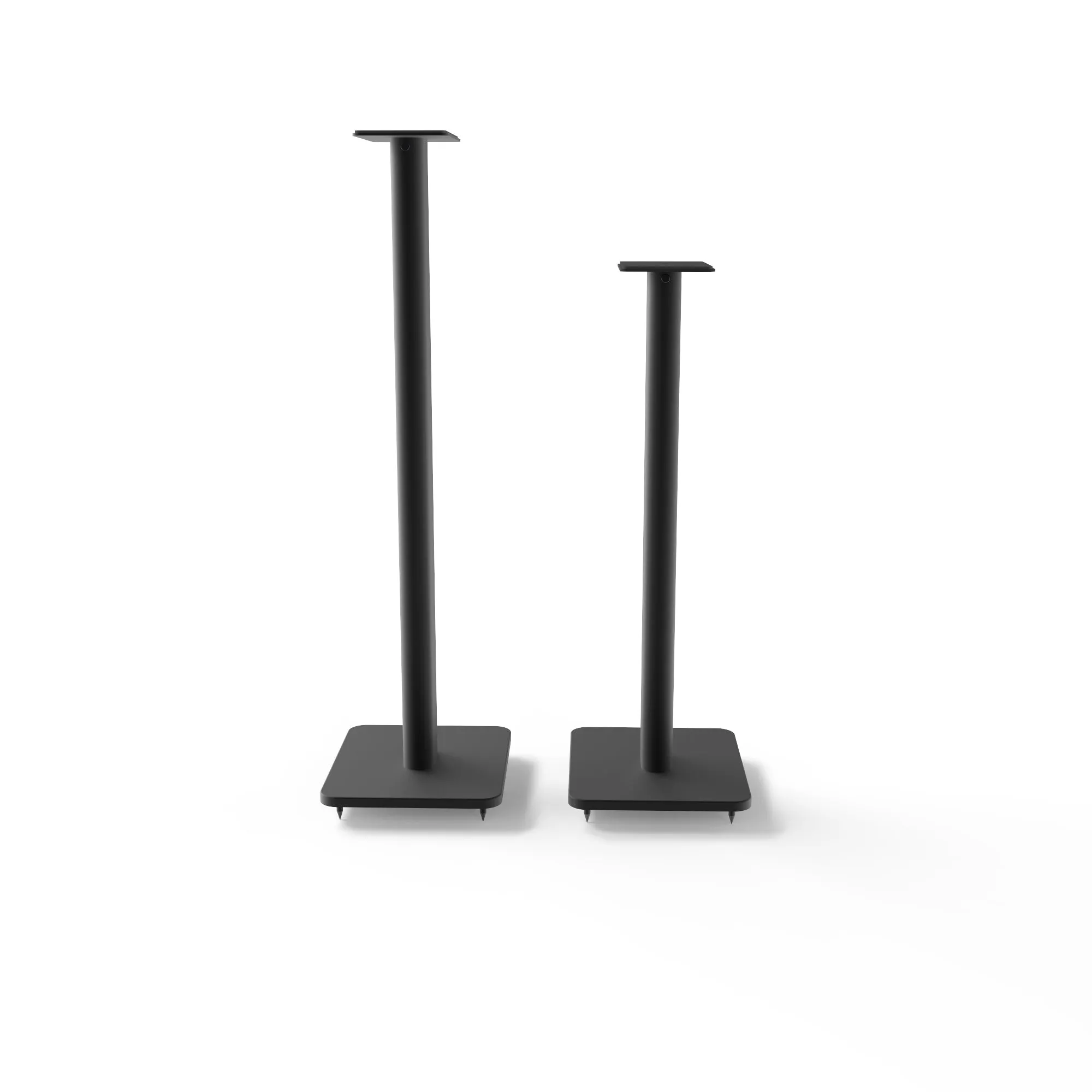 32" Tall Bookshelf Speaker Floor Stands - Pair | Black