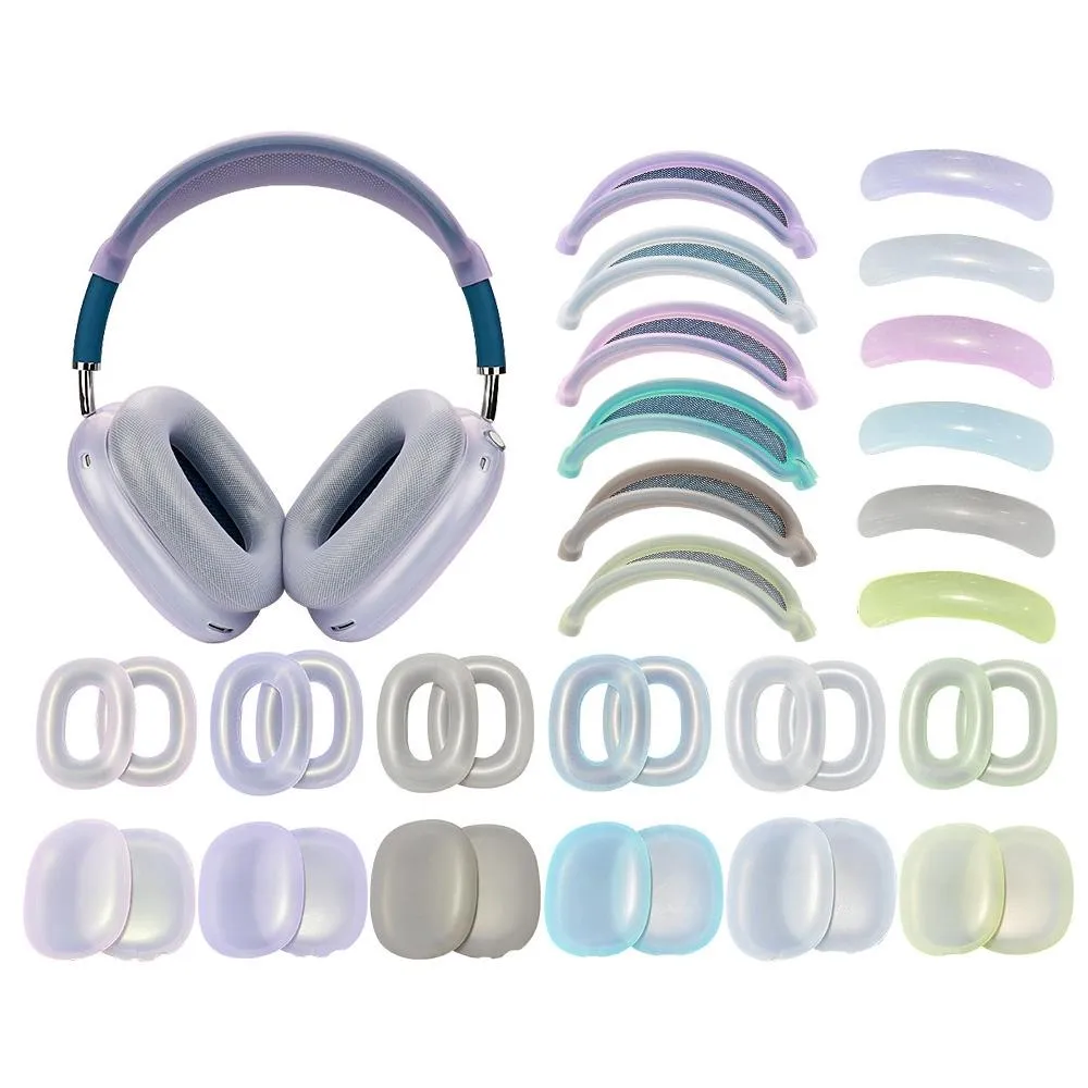 4-in-1 Silicone Cover Kit for Airpods Max Headphones