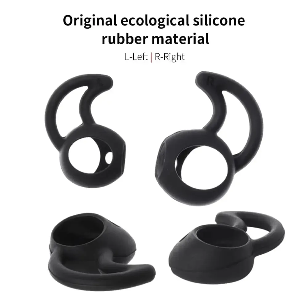 4pcs Anti-drop Silicone Ear Tips for Oppo Enco Air Tws Apple Airpods 1 2 Airplus Pro 4