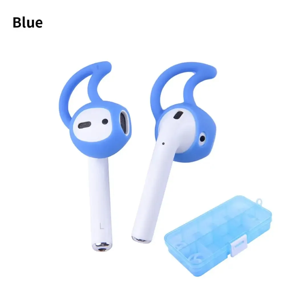 4pcs Anti-drop Silicone Ear Tips for Oppo Enco Air Tws Apple Airpods 1 2 Airplus Pro 4