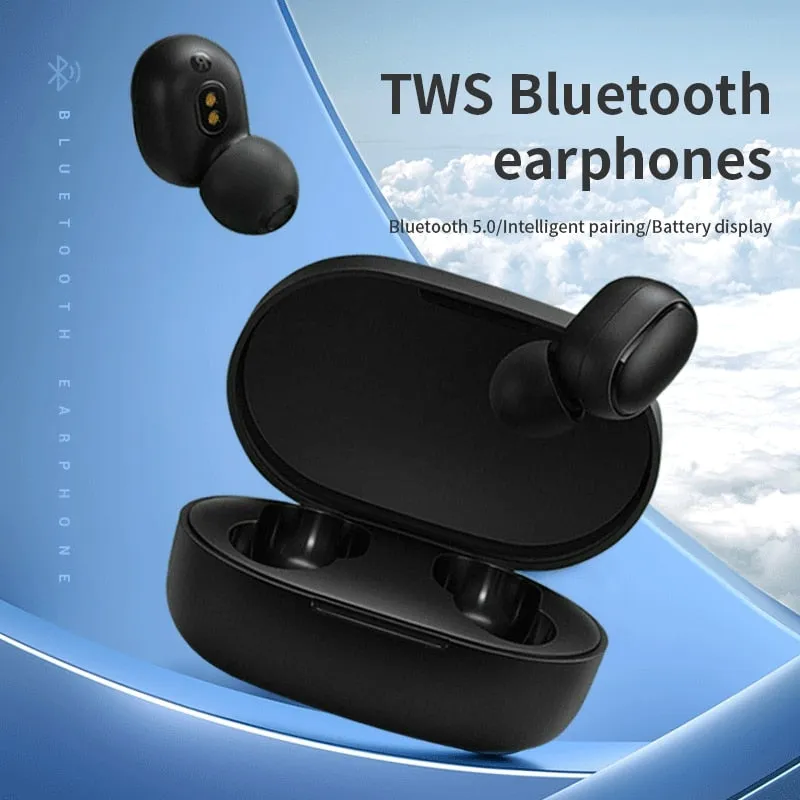 A6s Bluetooth Earphones Tws in Ear Bluetooth 5 0 Running Sports Stereo Buttons with Microphone Wireless Headphones