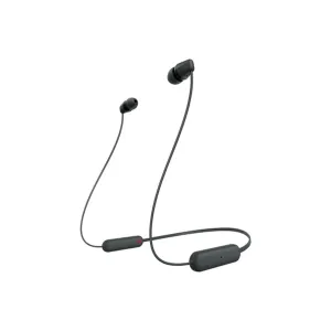 Bluetooth Headphones by Sony Wic100 Black 1 Unit