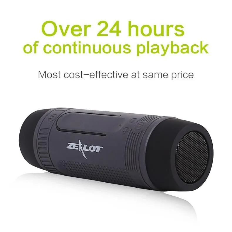 Bluetooth Outdoor Bicycle Portable Speaker with LED light