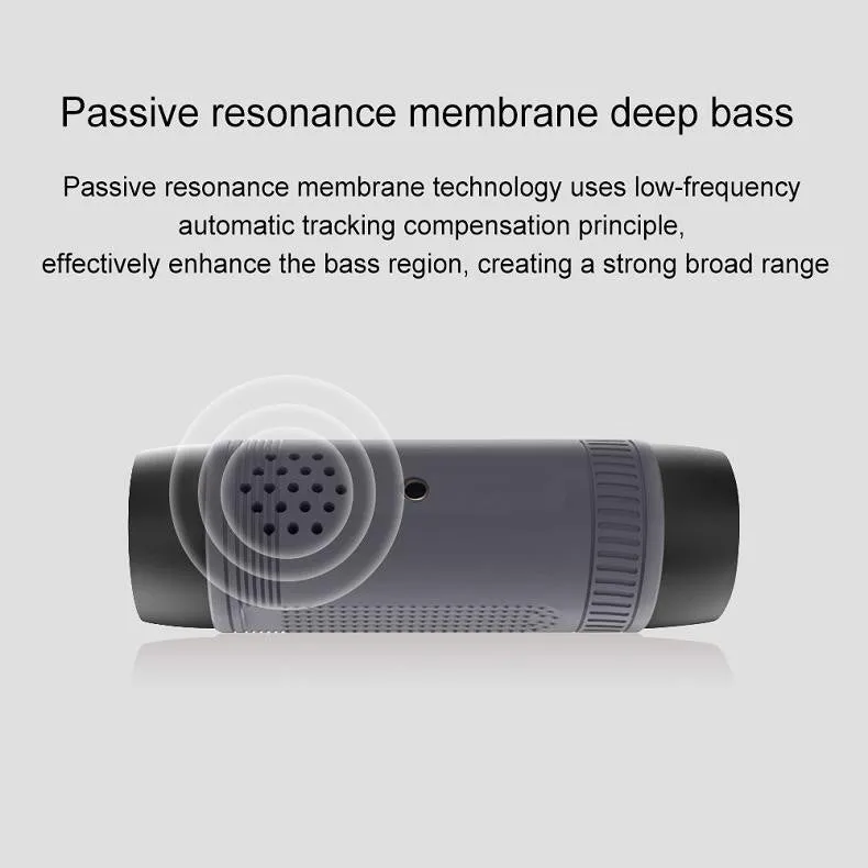 Bluetooth Outdoor Bicycle Portable Speaker with LED light