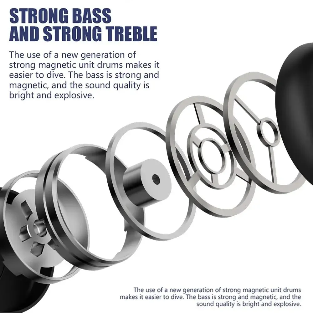 Bone Conduction Wireless Dual-mic Noise Waterproof Bluetooth Headphones for Cycling