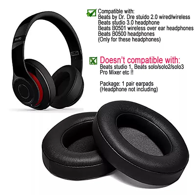 Ear Pads for Beats Studio 2 3 Headphones