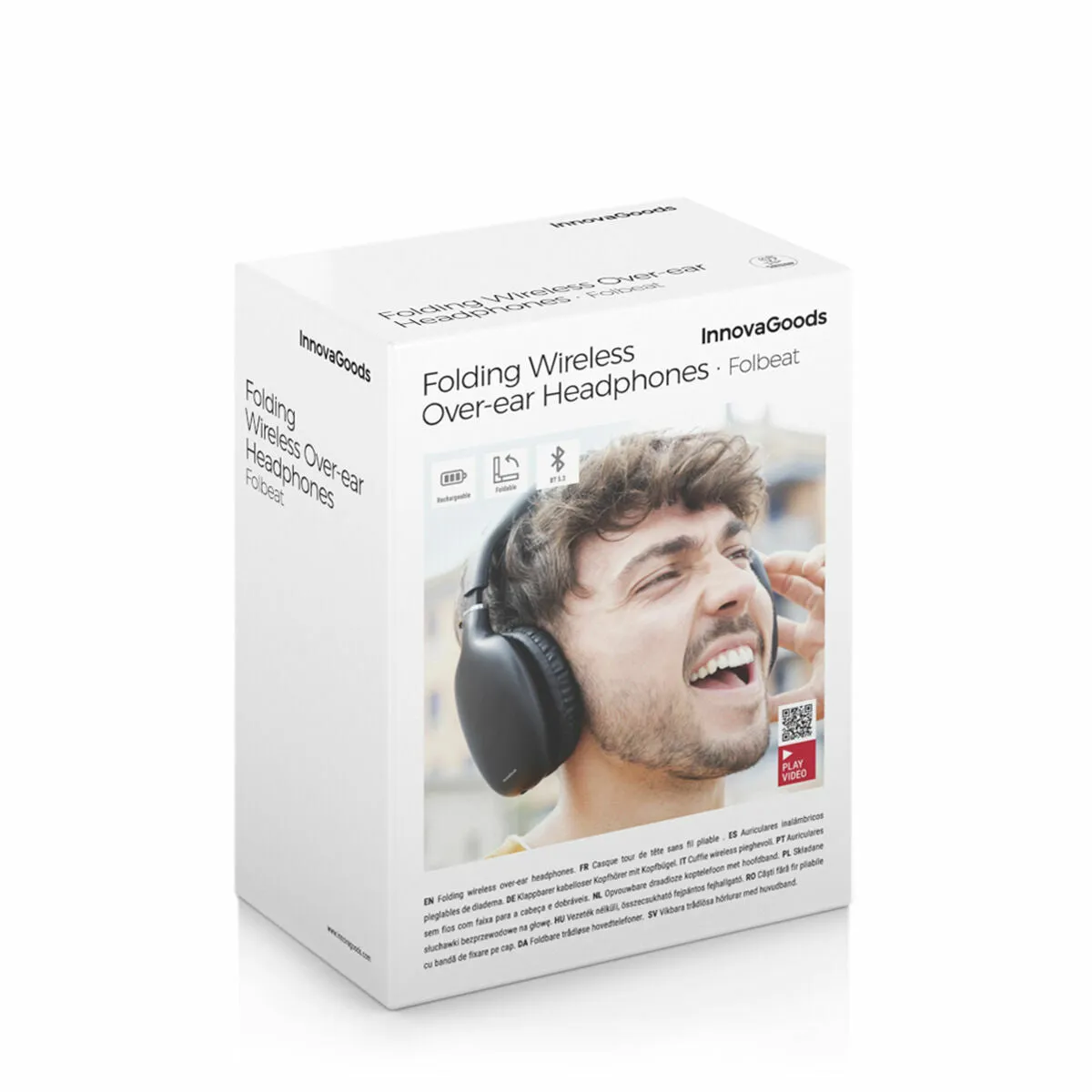Folding Wireless Over-ear Headphones Folbeat Innovagoods