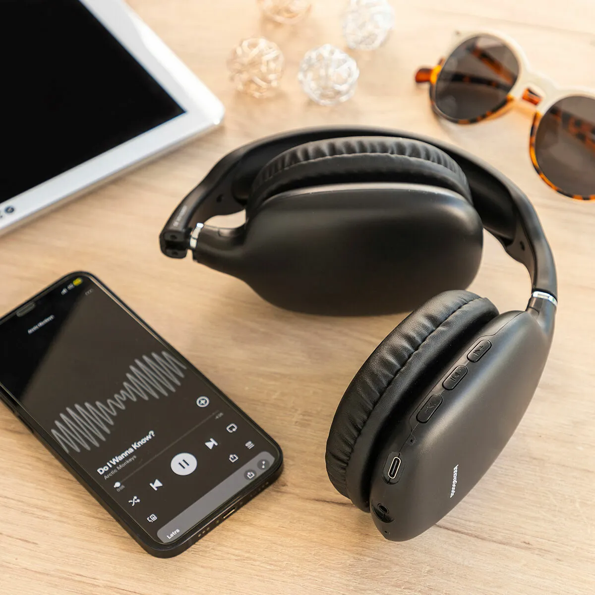 Folding Wireless Over-ear Headphones Folbeat Innovagoods