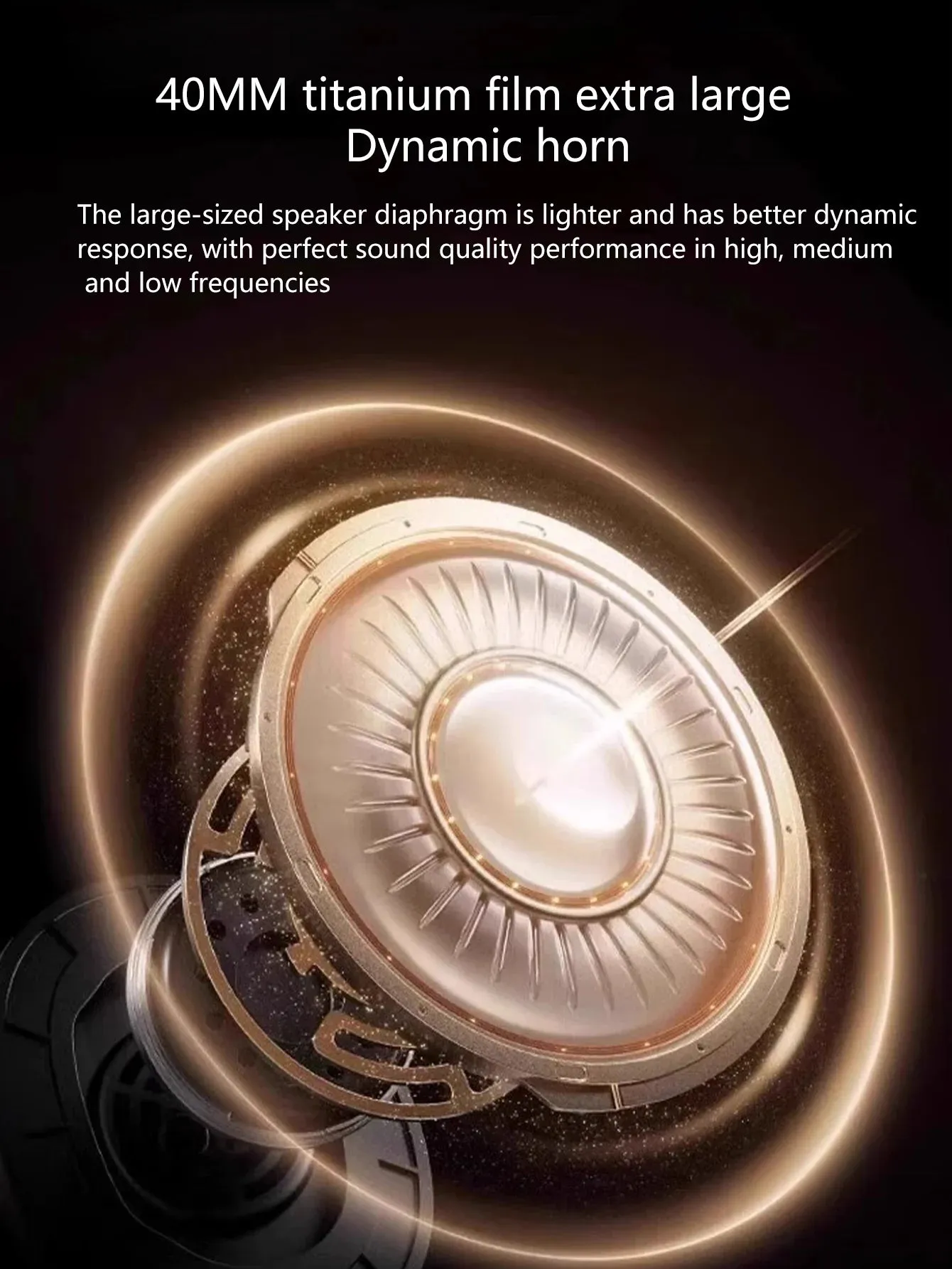 Headphone, ANC noise reduction.