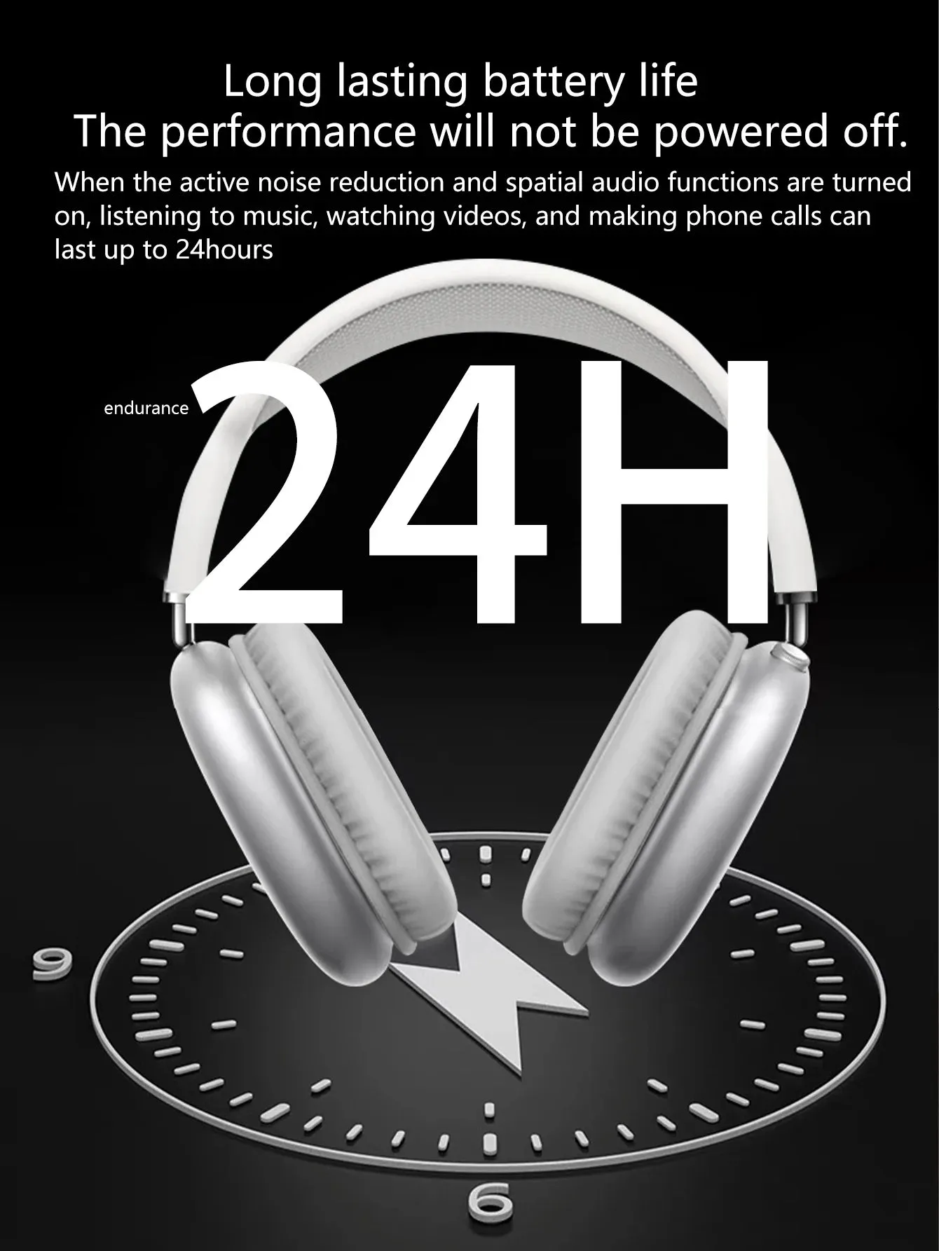 Headphone, ANC noise reduction.