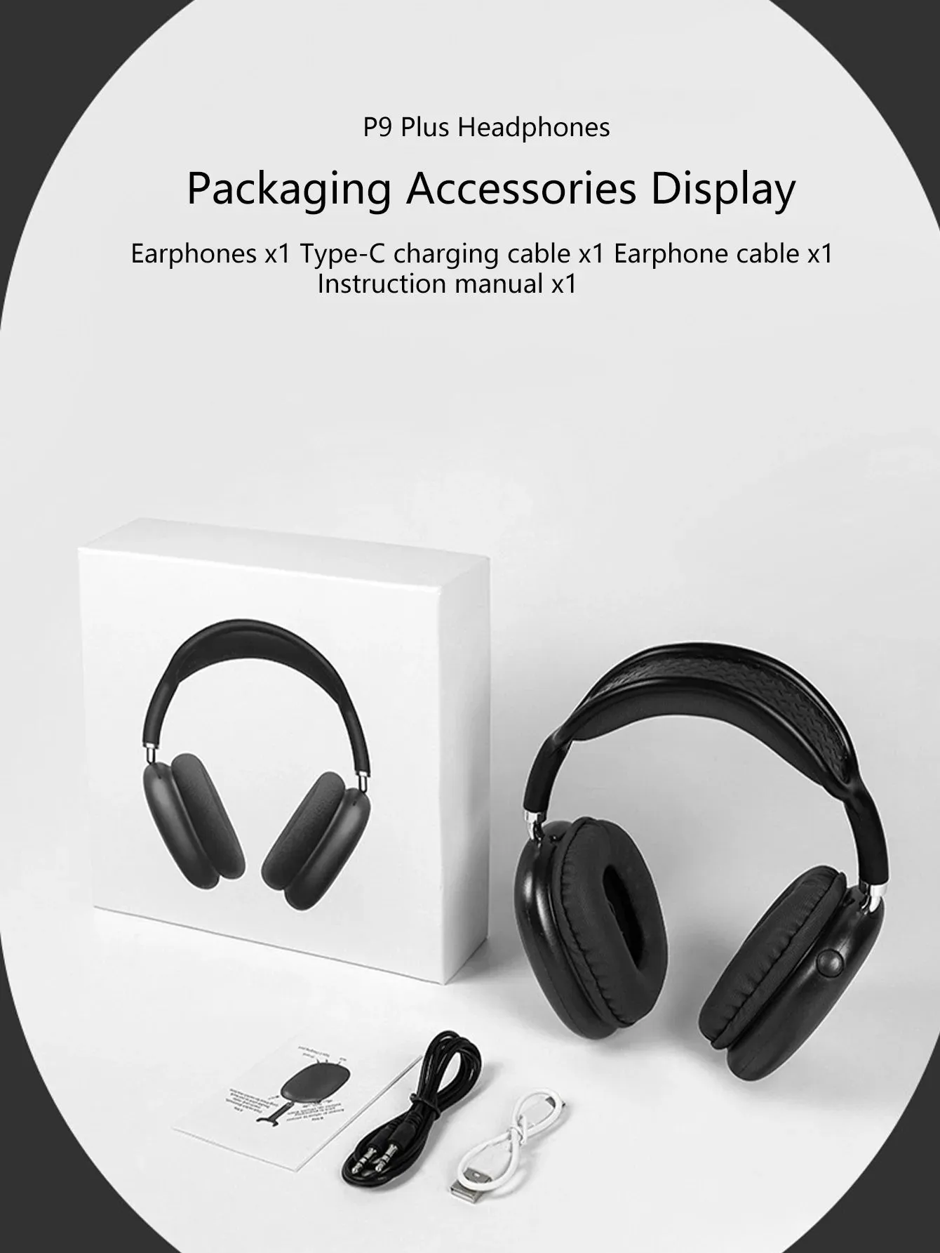 Headphone, ANC noise reduction.