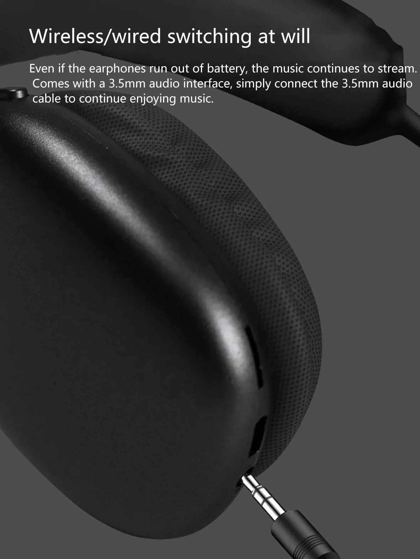 Headphone, ANC noise reduction.