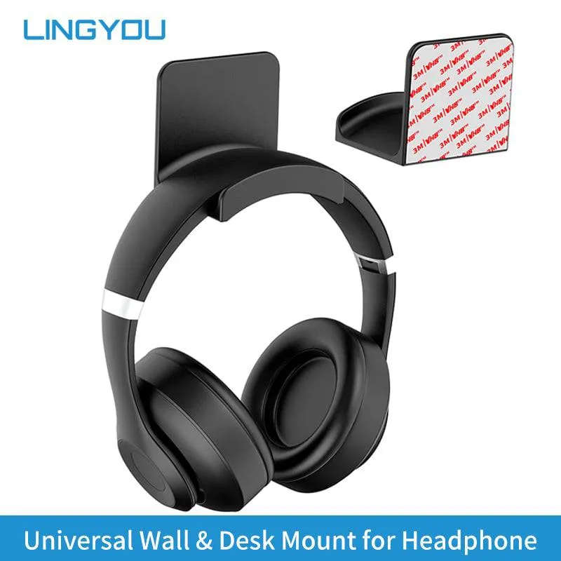 Headphone Hanger Holder Wall Mount