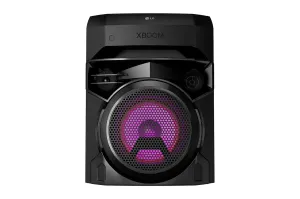LG XBOOM XL2S 80W Wireless Bluetooth Party Speaker with Super Bass Boost, Dual Mic Karaoke, RGB Lights & FM Radio