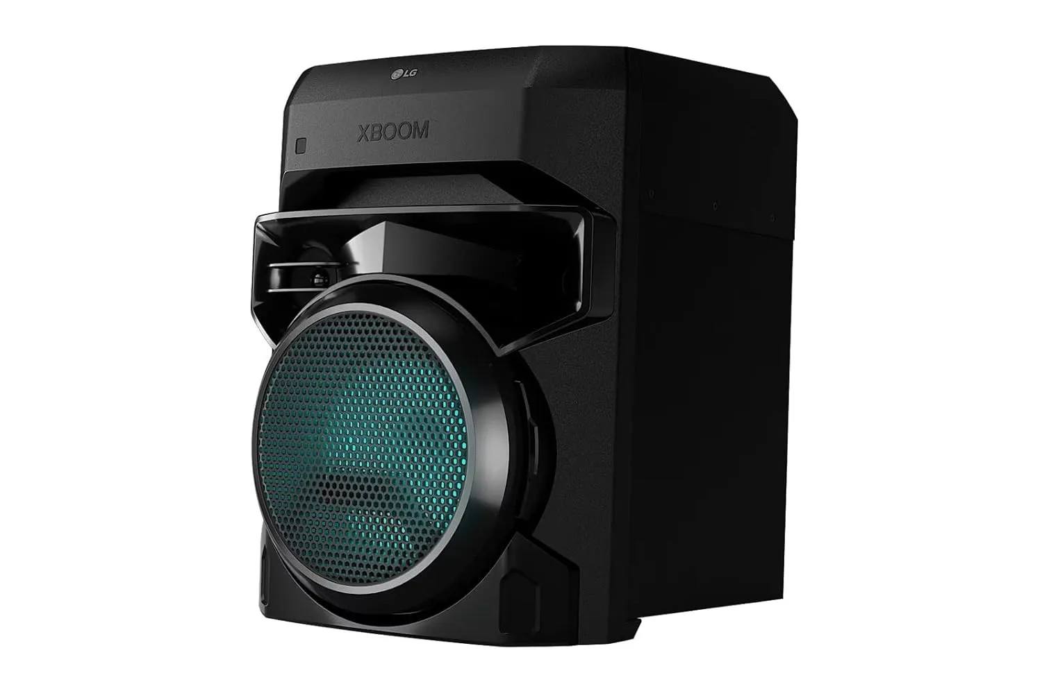 LG XBOOM XL2S 80W Wireless Bluetooth Party Speaker with Super Bass Boost, Dual Mic Karaoke, RGB Lights & FM Radio