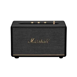 Marshall Acton III Bluetooth Speaker  Generation 3 with Wider Stereo Sound, Dynamic Loudness & Sustainable Design  Black