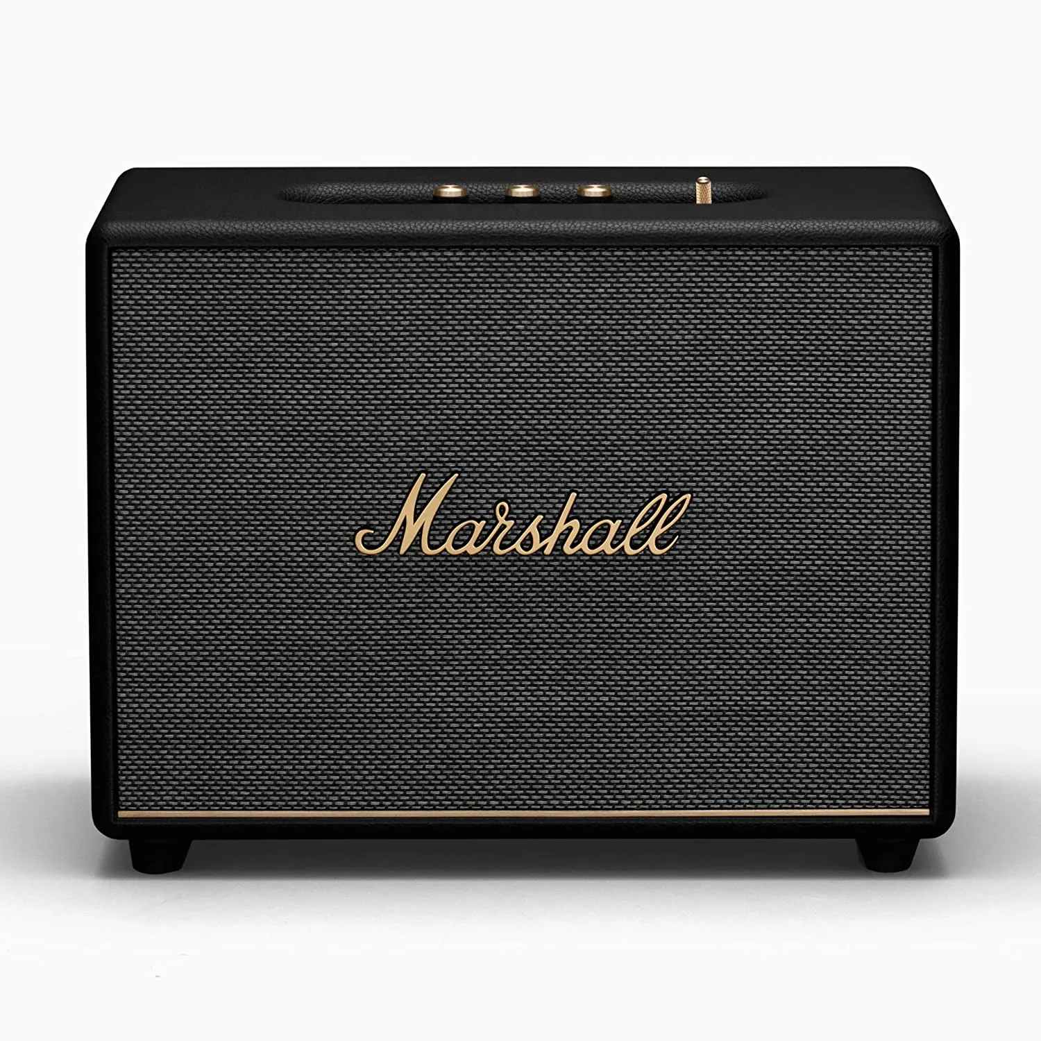 Marshall Woburn III Bluetooth Home Speaker (Black, 3-Way Driver, HDMI, AUX, USB)