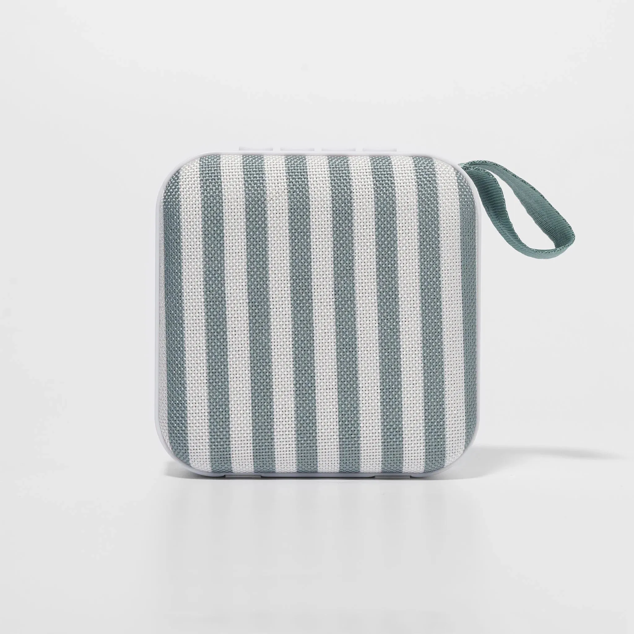 Portable Travel Speaker The Vacay Olive  Stripe