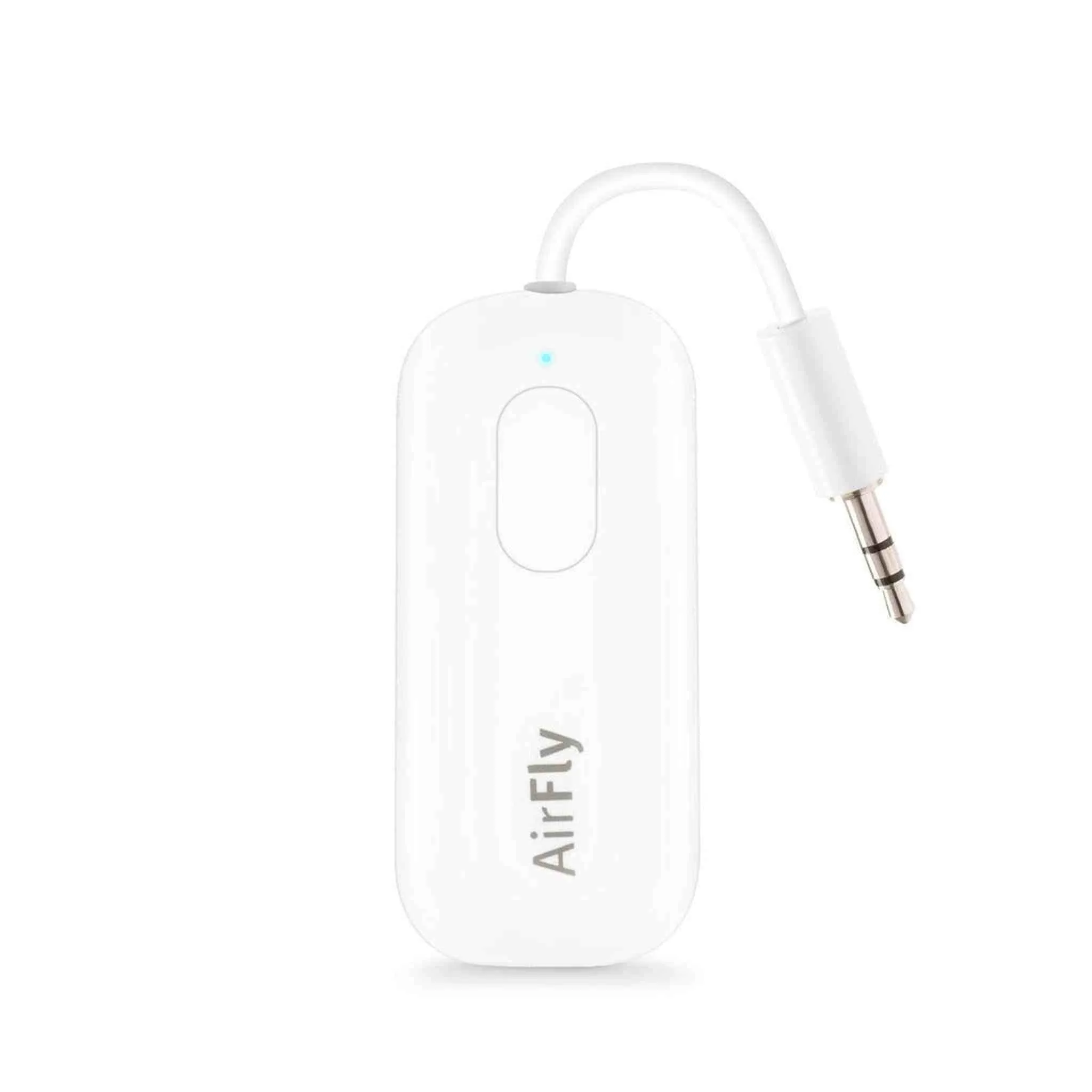 Twelve South AirFly Pro | Wireless Transmitter/Receiver with Audio Sharing for up to 2 AirPods/Wireless Headphones to Any Audio Jack for use on Airplanes, Boats or in Gym, Home, auto
